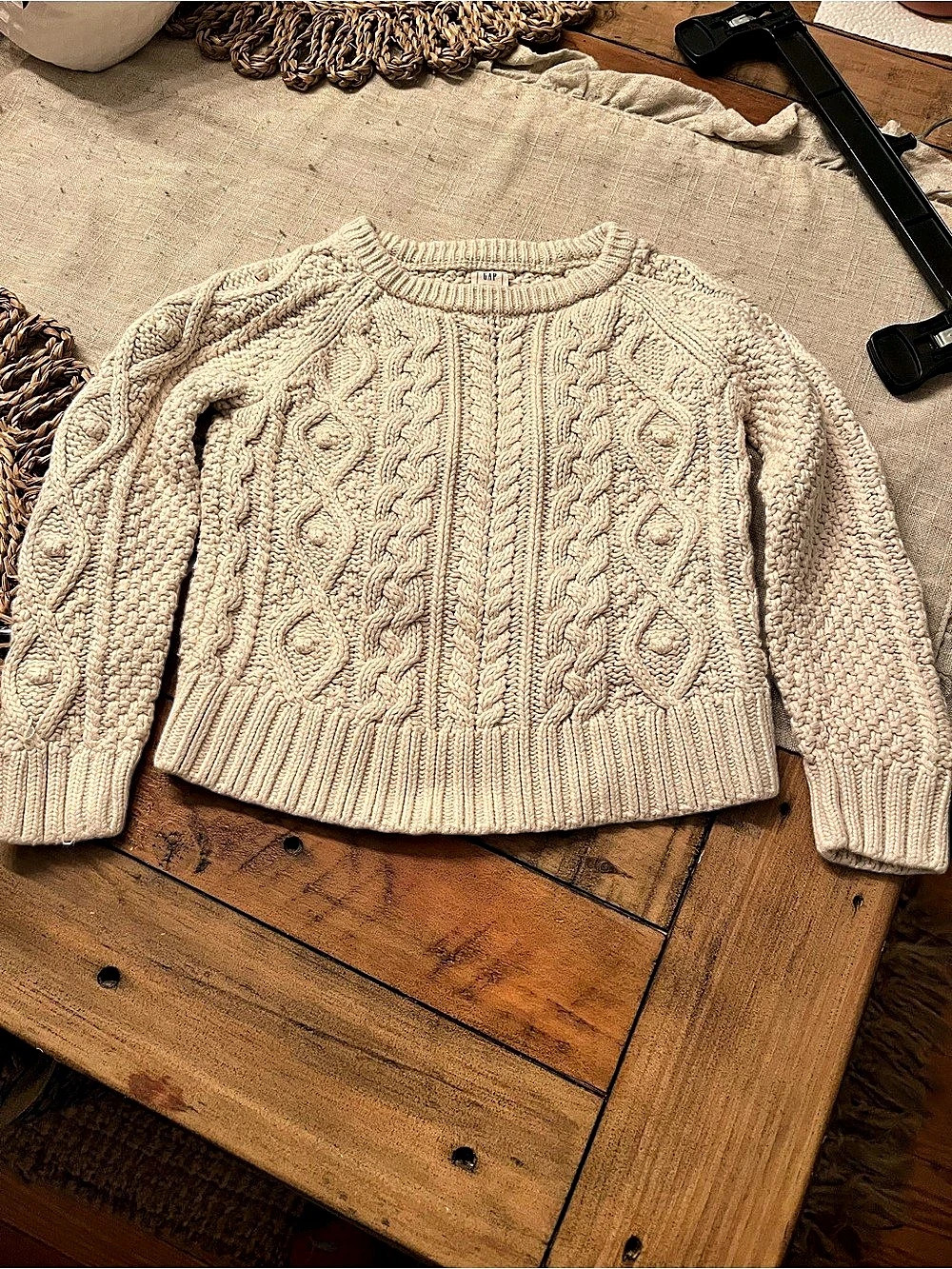Gap Cable Knit Sweater Size 3 Years